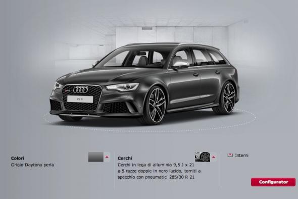 Configuratore Audi RS6