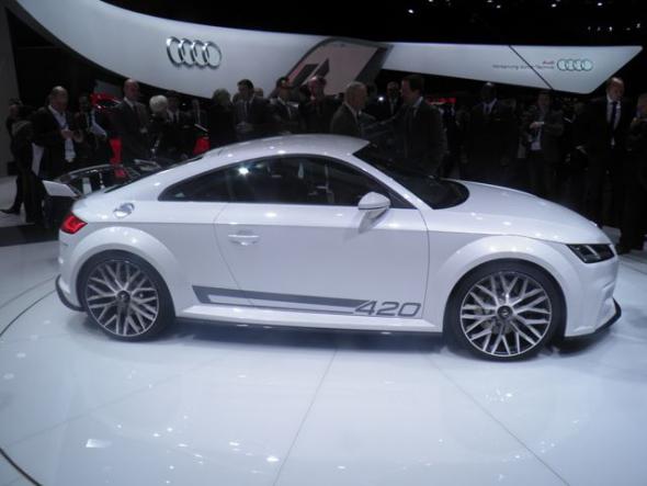 Audi TT Sport quattro Concept a Ginevra 2014.